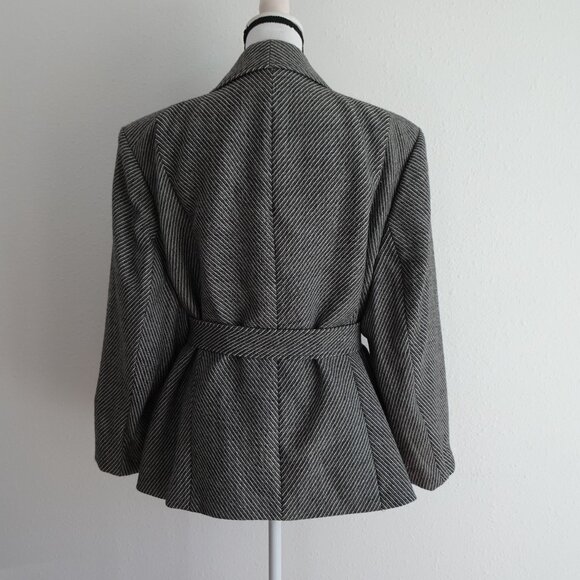Talbots Wool Blazer Jacket Women's Plus Size 22W Black Office Career Casual - Picture 5 of 11